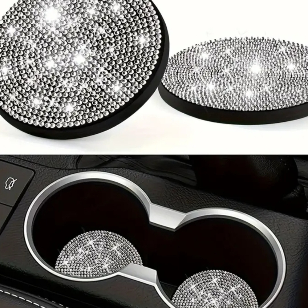 Sparkling Rhinestone Car decor set - Picture 8 of 9